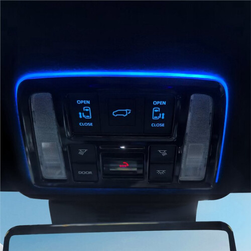 Roof Surround Ambient Light 72 Colors Variable LED Light Frame Interior Modification Lamp for  VOXY NOAH 90 Series 2