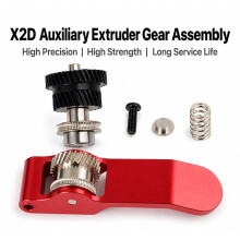 Upgraded Extruder Gear Kit for X2D Alloy Handle Hardened Steel Gear Assembly for X2D 3D Printer Accessories