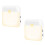 Motion Sensor Light Led Usb TYPE-C Charging Square Lamp for Bedroom Kitchen Stair Hallway Wardrobe Cupboard Lighting2pc 1