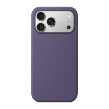 (Mist Purple, iPhone17Pro) Silicone Shockproof Case for Iphone 17/ Pro / Pro Max/ Protective Phone Cover Accessories With AI button