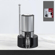 Distributeur de vin rouge à décanteur électrique, aérateur haute pression intelligent, acrylique en acier inoxydable