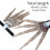 Skeleton Hand Left Hand Prop with Realistic Knuckle Bone Design Black Halloween Costume Accessory 3