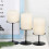 Iron Pillar Candlestick Set of 3 Black Wedding Table Decoration 2