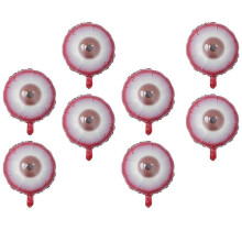 Palloncini per bulbi oculari di Halloween Confezione da 8 palloncini decorativi in materiale PE rosso per la festa