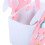 Non-woven Easter Candy Pouch Bag with Bunny Pattern, Pink, 21x10.5x7cm 2