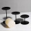 Iron Pillar Candlestick Set of 3 Black Wedding Table Decoration 5
