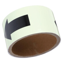 Directional Arrow Tape Glow in the Dark Reflective Floor Marking Stickers for Safety Gym Warehouse 100x5cm