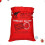 Christmas Candy Party Bag Canvas 2-Pack Red 70x50x0.5cm Patterned 4