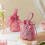 10pcs Drawstring Candy Pouches Canvas with Bow Design Wedding Party Favors 4
