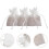 Cloth Candy Bags 6 Pack Drawstring Pouches for Wedding Party Candy Storage 2