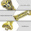 Halloween Inflatable Sticks with Skull Design, 12-Pack for Party Decoration 5