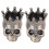 2Pcs Resin Skull Candle Holders Halloween Gothic Coffee Candlestick Decor 1