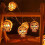 Halloween String Light 20 LED 3m Painted Skull Warm White Continuous On Battery Operated 5