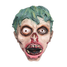 Máscara de látex Halloween assustador rosto podre zumbi para adereços de casa assombrada de festa