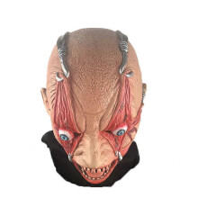 Máscara de zumbi assustador máscara de cabeça cheia de látex para Halloween Horror Cosplay Prop