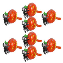 Foglio di alluminio Palloncini di Halloween Ragno di zucca 10 pezzi Decorazioni per feste