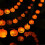 Halloween Pumpkin String Lights 3m 20 LED Remote Control USB 8 Modes Outdoor Decoration Orange 1