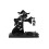 Witch Candlestick Black Iron Gothic Retro Halloween Shadow Tea Light Holder 1