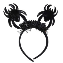 Diadema de plumas de Halloween, accesorios para fotos de fiesta, accesorios de Cosplay