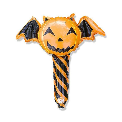 Bastões infláveis de Halloween, pacote com 12 lembrancinhas de festa em PVC portátil de 24 polegadas 2