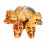 Halloween Skull LED Light String 3m 20 Lights Battery Operated White Decorative String Lights 5