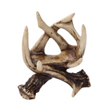 Vintage Deer Antler Candle Holder Resin Tealight Candle Stand Table Centerpiece Home Office Decor