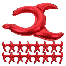Halloween Aluminum Film Balloons 25 Pack Party Decoration Large Layout for Photo Booth