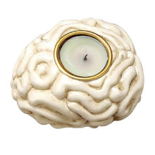 Gothic Candlestick Holder Halloween Heart Resin Haunted House Prop Decoration