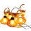 Pumpkin Halloween String Lights 3m 20LED 3D Lantern Waterproof Memory Function Orange Glow 3