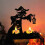 Witch Candlestick Black Iron Gothic Retro Halloween Shadow Tea Light Holder 4