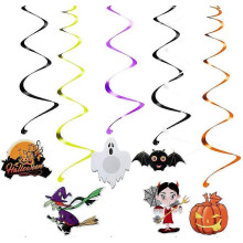 Conjunto de balões de Halloween com morcegos aranha abóbora gato preto banner de balões de látex