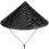 Ninja Hat Bamboo Cosplay Hat for Party Stage Performance Decorative Black Handwoven 2