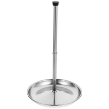 Decanter Drying Rack Stainless Steel Silver with Drip Tray Wine Decanter Storage Stand