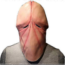 Máscara de látex para halloween, máscara de terror assustadora para festa de cosplay, tamanho adulto, circunferência da cabeça abaixo de 65cm