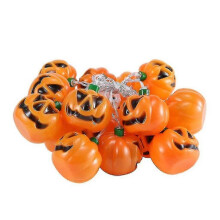 Luzes de abóbora LED Luzes de corda 20 pacotes de 9,84 pés alimentados por USB à prova d'água decoração de Halloween