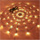 Halloween LED Spider Web Lights Telecomando nero Luci bianche calde per interni ed esterni 2