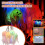 Skull String Light 10 LED Halloween Decoration Transparent Cable Water Resistant IP42 250cm 2