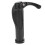 Fahrrad Griff End Lock Anti-Rutsch Schwarz 16