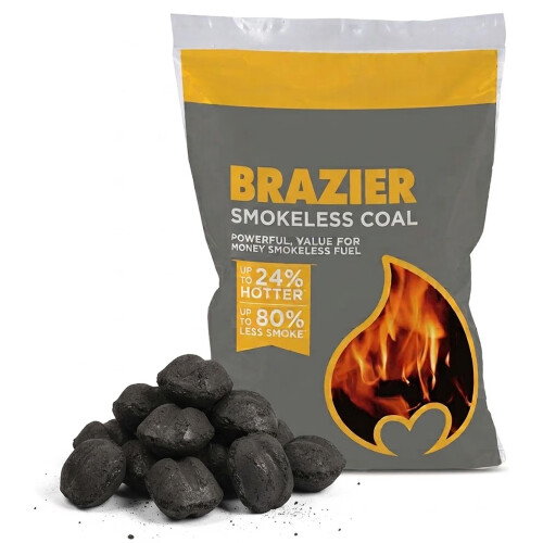 1 Bag (10kg) Brazier Multi-Purpose Smokeless Stove Fuel
