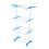 Living And Home Foldable Tower Clothes Rack 5