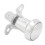 Lenkrad Spinner Aluminium chrom 8