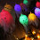 10 LED Skull Halloween String Lights Multicolor USB Powered Waterproof Indoor Outdoor Decoration 3