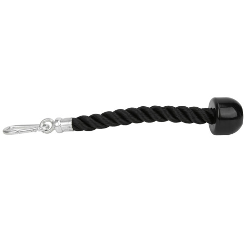 Trizepsseil Krafttraining Nylon mit Karabiner