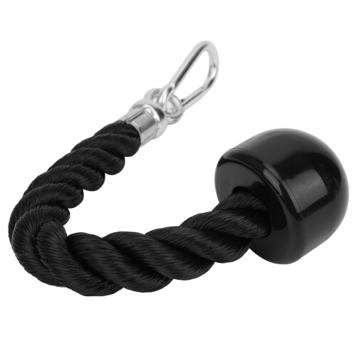 Trizepsseil Krafttraining Nylon mit Karabiner 2