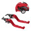 Motorrad Bremsgriff Set CNC Kupplung Rot 1