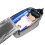 Fahrradtasche Gepäckträger Blau mit Schultergurt 12