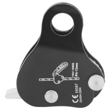 CAMNAL Seilgreifer Klettern Schwarz 8-13mm Tragbar