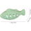 Silicone Fish Cat Toy – Bite-Resistant Catnip-Fillable Interactive Toy 2
