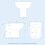 NES Home Nes Home White 1000mm Vanity, WC Unit, Rimless BTW Toilet, Bath And Front Panel 12