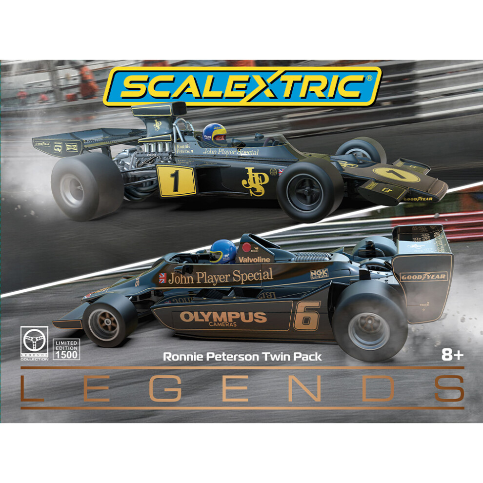 Scalextric C4684A Ronnie Peterson Twin Pack Lotus 72 and 79 - Image 6